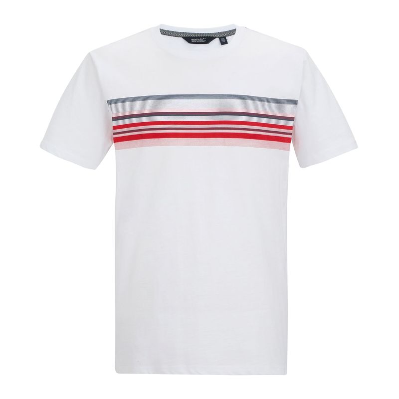 Regatta Mens Rendro TShirt  White